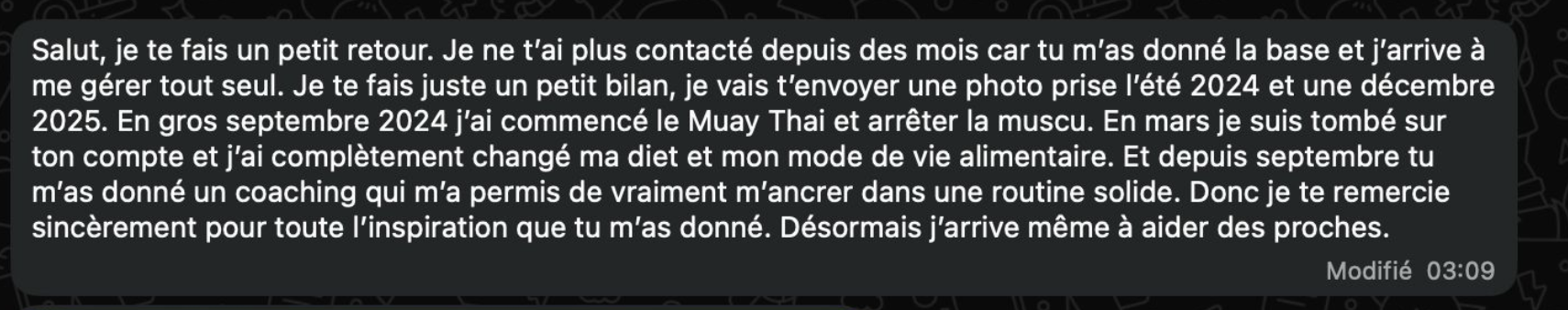 Message WhatsApp Steven