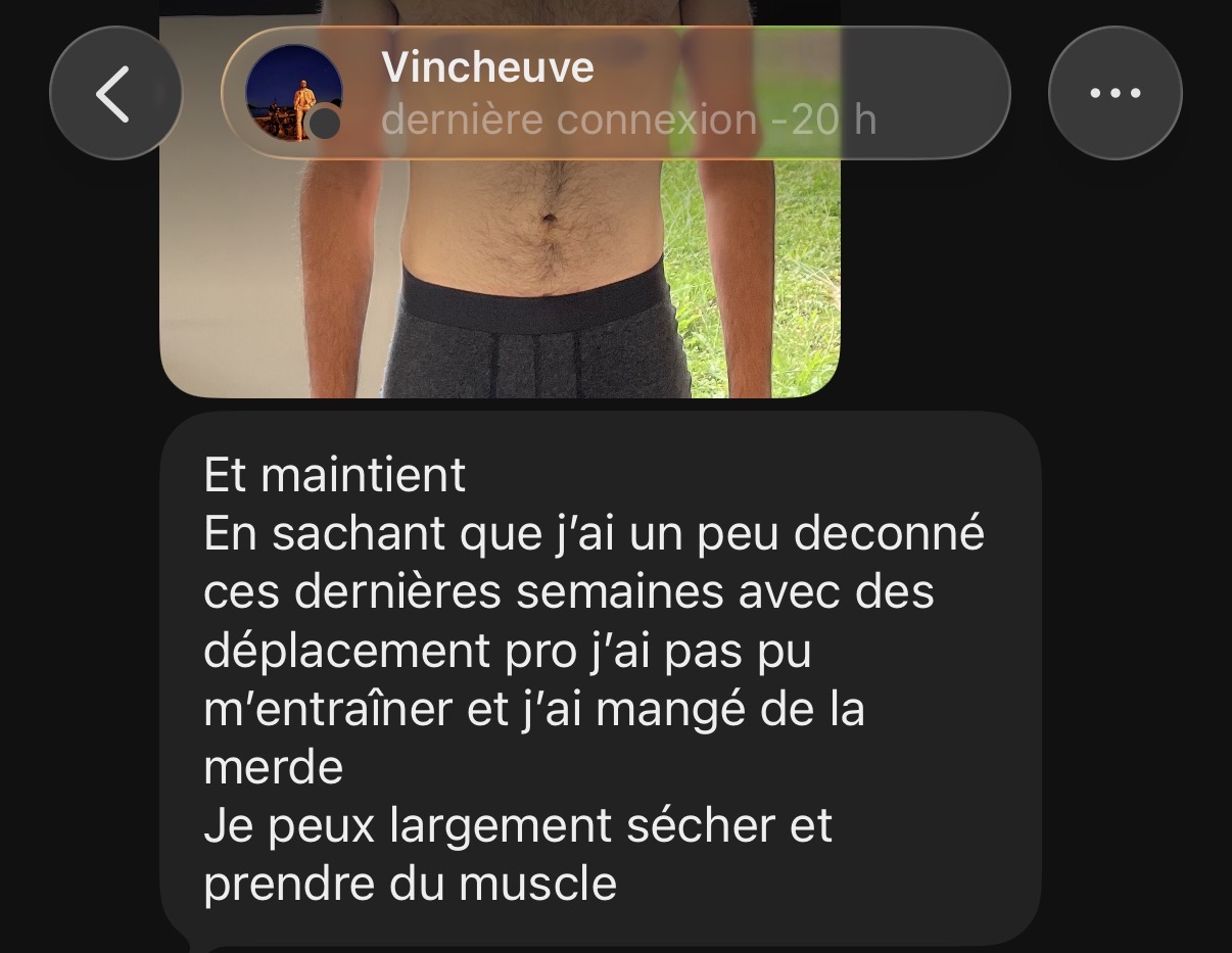 Message WhatsApp Vincheuve